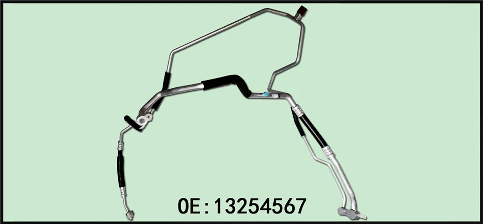 Air conditioner evaporator hose 13254567