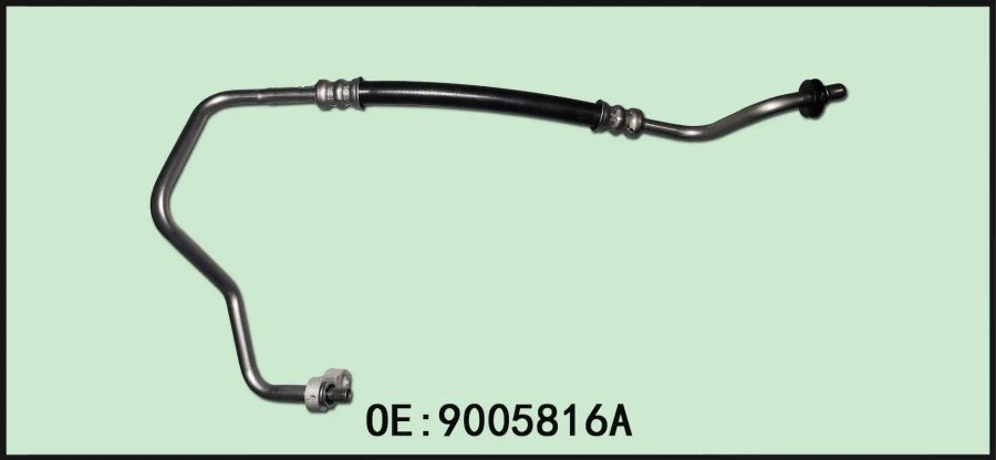 Transmission oil cooler tube inlet short 9005816A