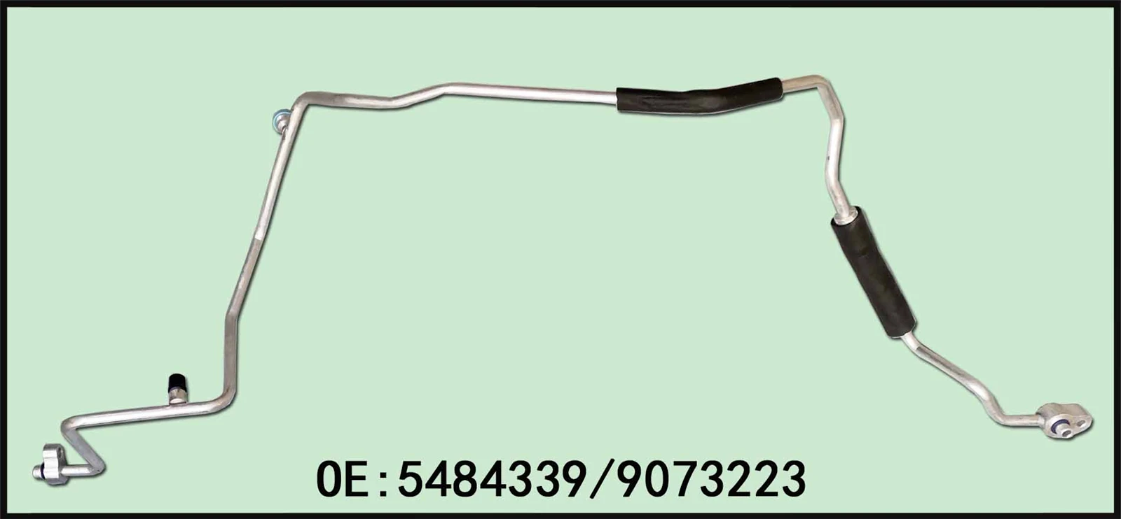 Air conditioner evaporator thermal expansion valve back tube 5484339 9073223 Air conditioner evaporator thermal expansion valve back tube 5484339 9073223